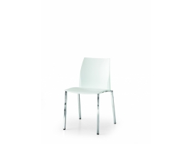 Plastová židle bílá