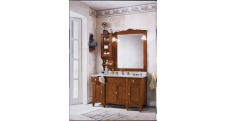 Koupelnové zrcadlo ve stylovém rámu ke koupelnové skříňce 863/A