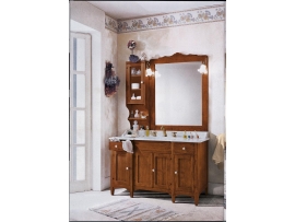 Koupelnové zrcadlo ve stylovém rámu ke koupelnové skříňce 863/A