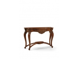 Konzolový stolek broušený, tvarovaný R