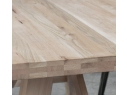 Masivní stůl dřevěné nohy 180x90x6