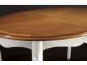 Oválný stylový rustikální stůl