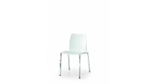 Plastová židle bílá