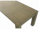 Jídelní stůl dub rýhovaný, barva sépiová - rozkládací 140x90