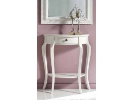 Stylový konzolový stolek v bílé barvě