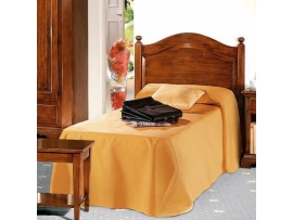 Masivní stylová jednolůžková postel - pouze s čelem R