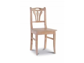 Stylová masivní židle - celomasiv R