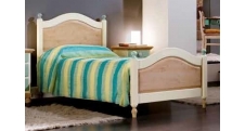 Masivní stylová jednolůžková postel R