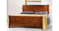 Masivní stylová dvoulůžková postel R
