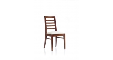 Stylová masivní židle - polstrovaná R