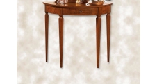 Konzolový stolek se šuplíkem půlkruh R