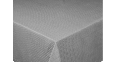 Kulatý ubrus bavlna žakár diam. 180 cm šedý
