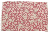 Prostírání bavlna 33x48 tkané - kanvas, růžové Prostírání bavlna 33x48 tkané - kanvas, růžové
